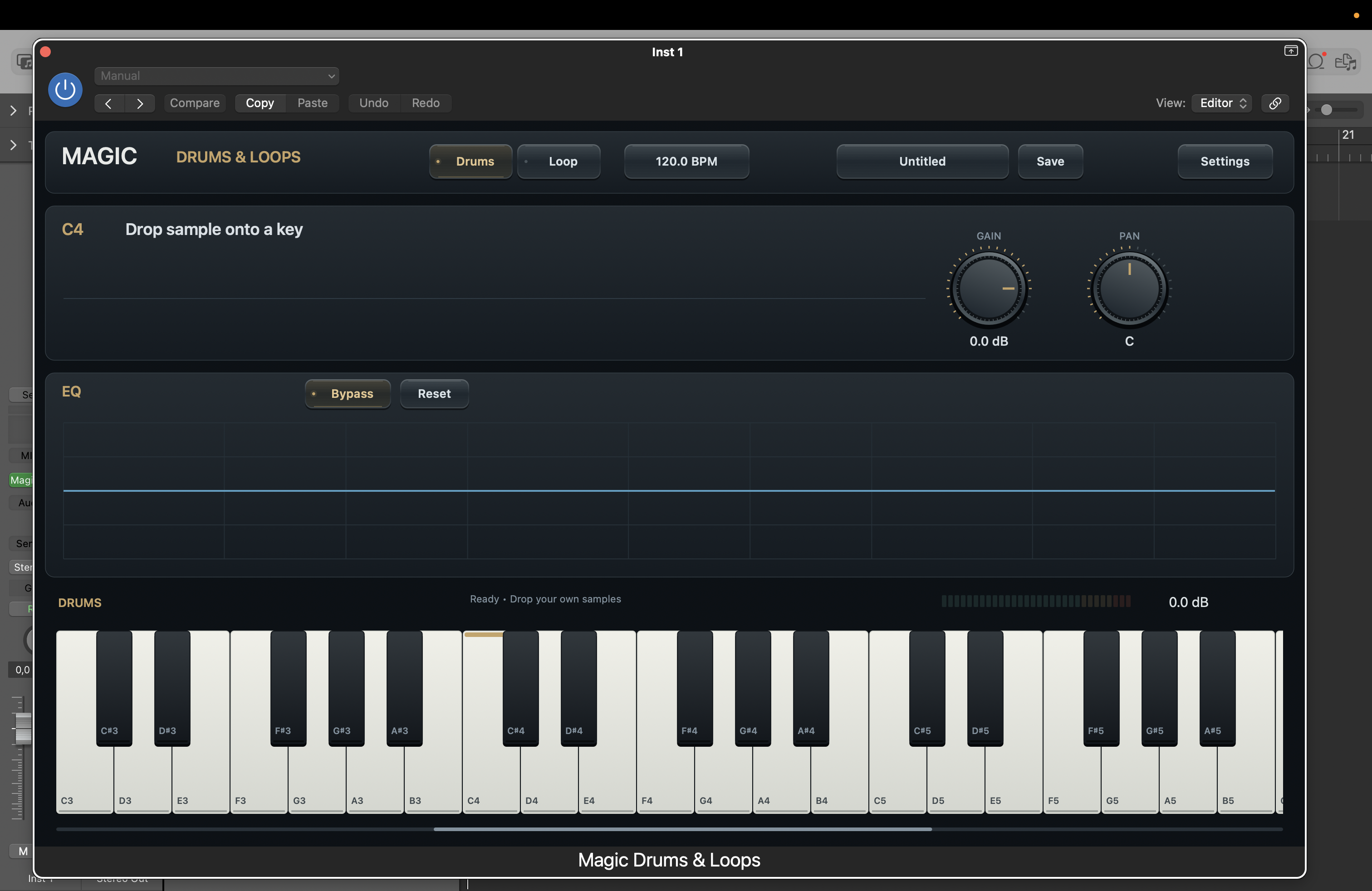 Magic Drums & Loops — Drums tab